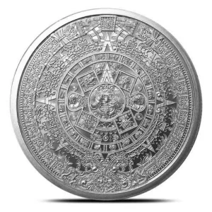 1 oz Silver Aztec Coin